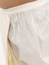 Vastramay Boy's Cream Silk Blend Solid Dhoti
